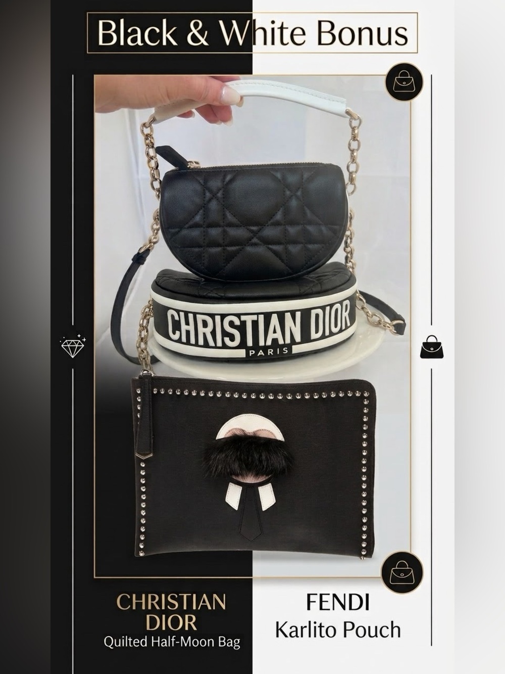 🏆 Trophy Case : Black & White Bonus Items 🏆